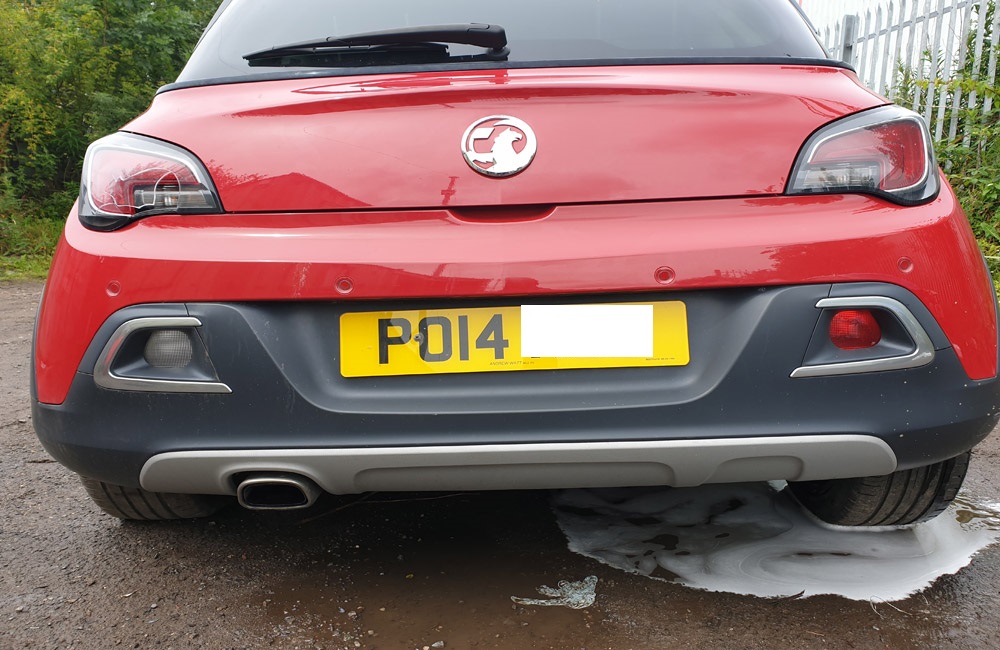 Vauxhall Adam Rocks Air Bumper rear